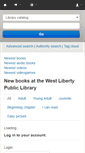 Mobile Screenshot of opac.wlpl.org